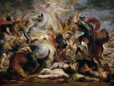The Death of Decius Mus by Peter Paul Rubens