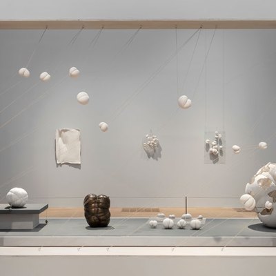 Installation view of ’Maria Bartuszová’ at Tate Modern, London, in 2022. Photo: © Tate/Joe Humphrys