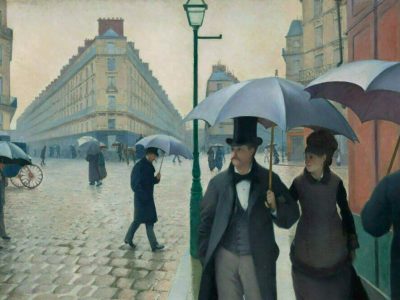 Paris Street, Rainy Day by Gustave Caillebotte