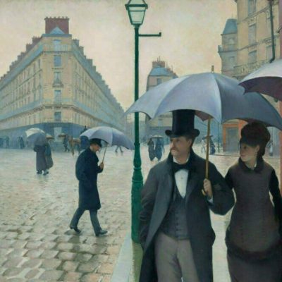 Paris Street, Rainy Day by Gustave Caillebotte