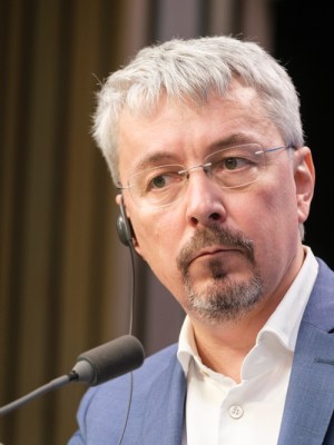 The Ukrainian culture minister Oleksandr Tkachenko. Photo: Thierry Monasse/Getty Images