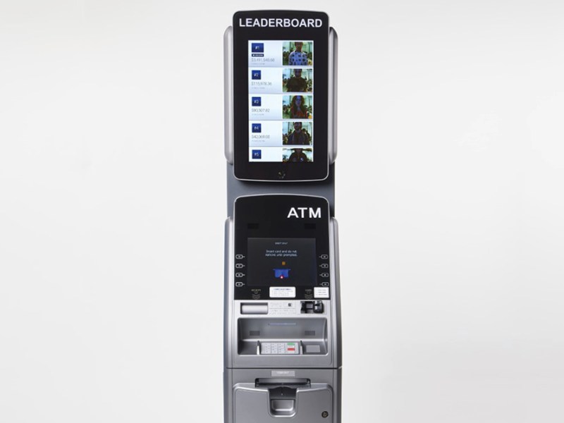 ATM Leaderboard (2022), MSCHF. Photo: Pauline Shapiro; courtesy MSCHF and Perrotin