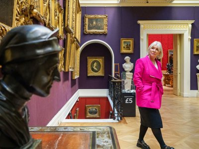 Nadine Dorries at the Wallace Collection in London
