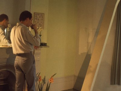 The artist Marc Camille Chaimowicz at home