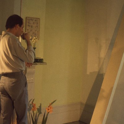 The artist Marc Camille Chaimowicz at home