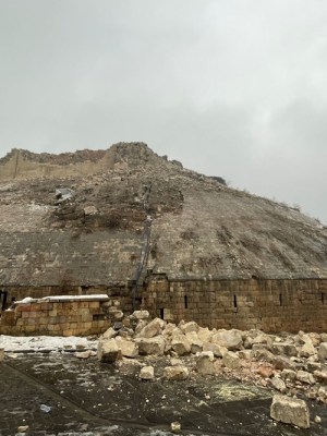 Gaziantep Castle destruction