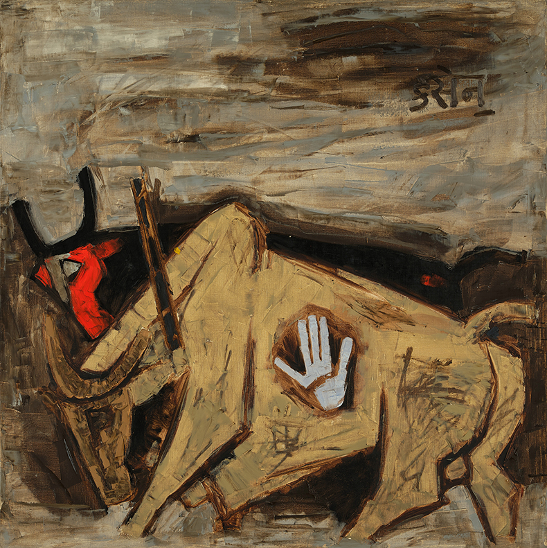 bulls M.F. Husain