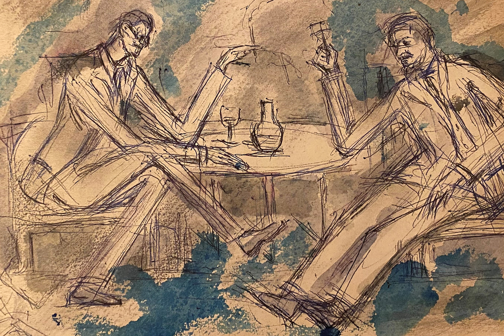 James Joyce walks into a bar in Zurich