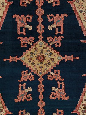 detail of a rug