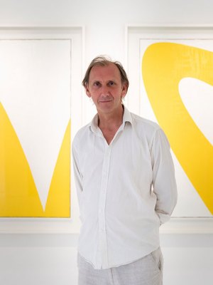 Portrait of Keith Coventry. Courtesy De Brock Gallery, Knokke