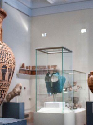 painted terracotta pots