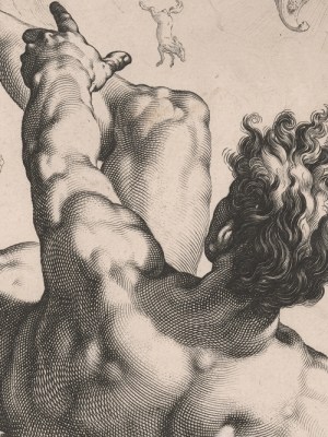 Phaeton from The Four Disgraces (1588), Hendrick Goltzius. Art Institute of Chicago