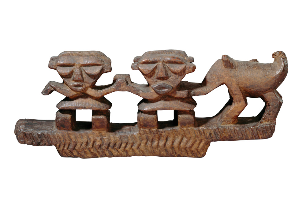 A sculpture given to Captain Cook returns to Tahiti