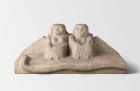 Ancient Egyptian Couple (c. 1940), William Edmondson. Courtesy the Museum of Everything, London