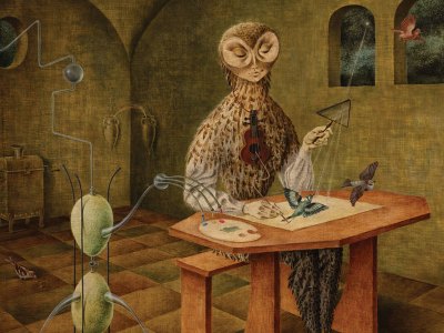 Creation of Birds (1957), Remedios Varo. Museo de Arte Moderno, Mexico City. Photo: Rodrigo Chapa; © 2023 Remedios Varo, Artists Rights Society (ARS), New York/VEGAP, Madrid