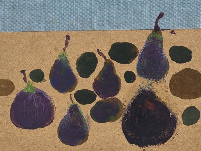 Fig painting by Andrew Cranston