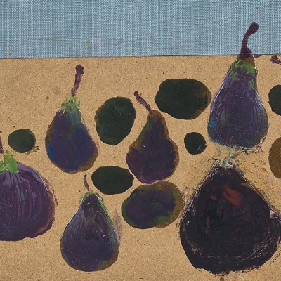 Fig painting by Andrew Cranston