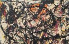 Jackson Pollock drip painting