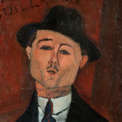 Paul Guillaume, Novo Piolta (detail; 1915), Amedeo Modigliani. Musée de l'Orangerie, Paris. © RMN-Grand Palais (Musée de l'Orangerie) / Hervé Lewandowski