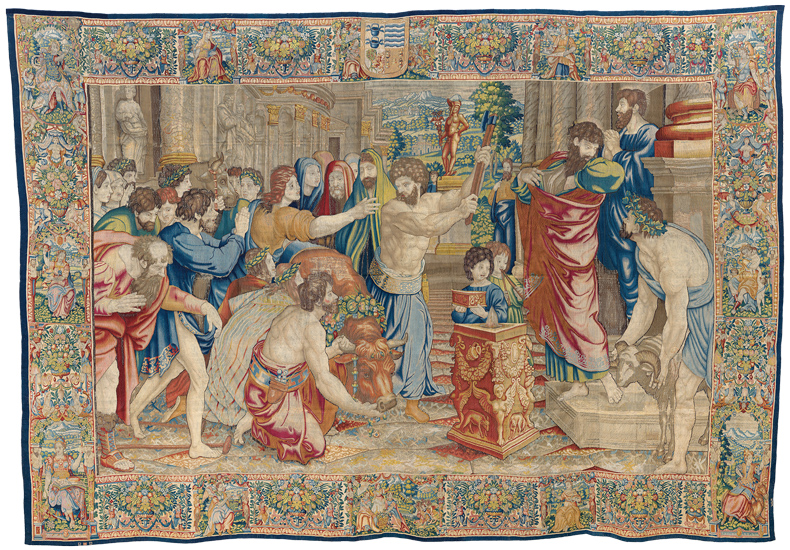 The Sacrifice at Lystra from Scenes from the Acts of the Apostels (c. 1515), Raphael. Kunsthistorisches Museum, Vienna