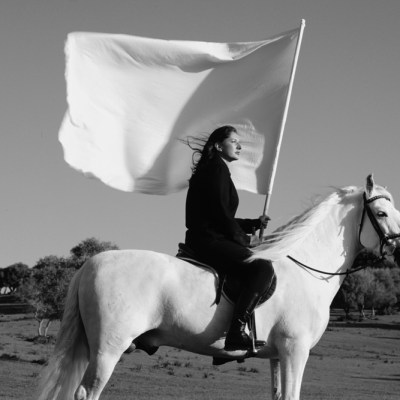 The Hero (detail; 2001), Marina Abramovic. Courtesy the Marina Abramovic Archives; © Marina Abramovic