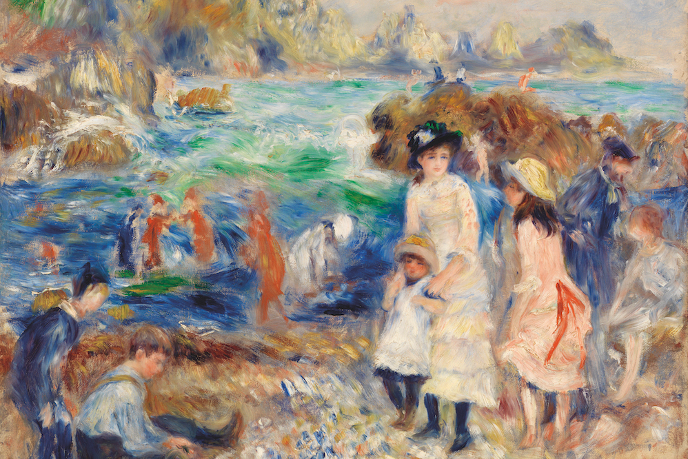 What Renoir saw by the sea in Guernsey