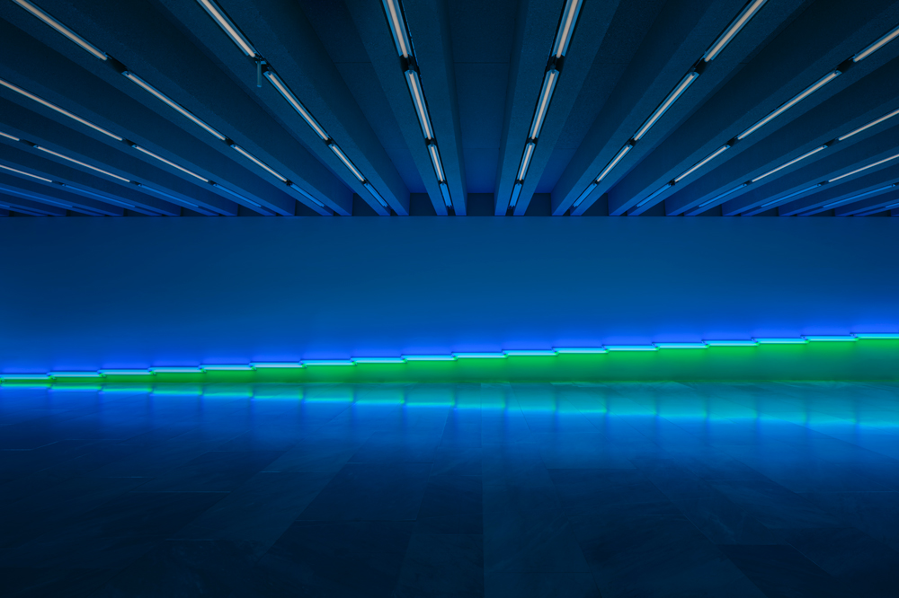 Dan Flavin’s light touch
