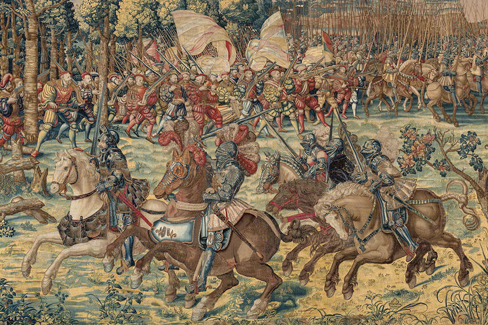 The Flemish tapestry that takes us into the heart of a decisive battle