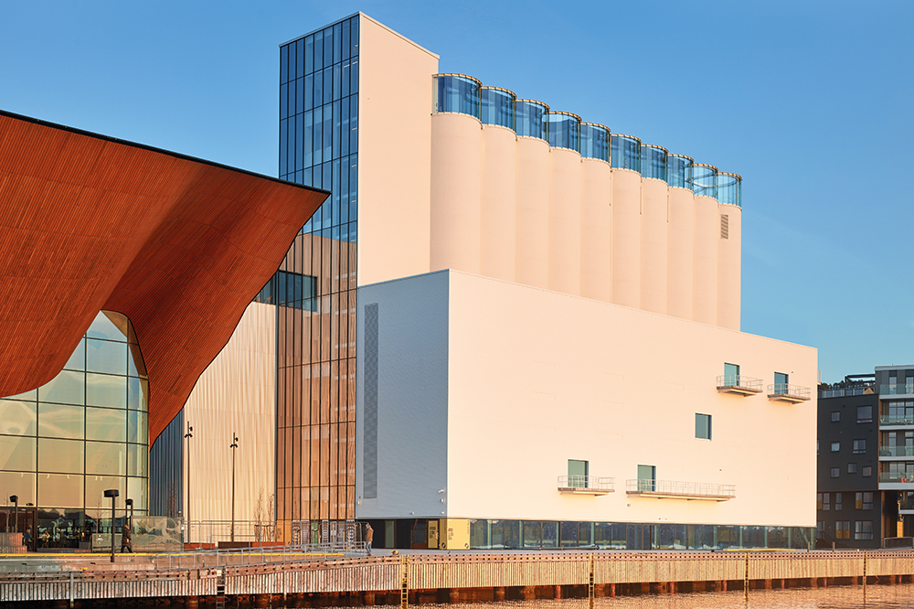 In Norway, a converted grain silo contains a bumper crop of Nordic art