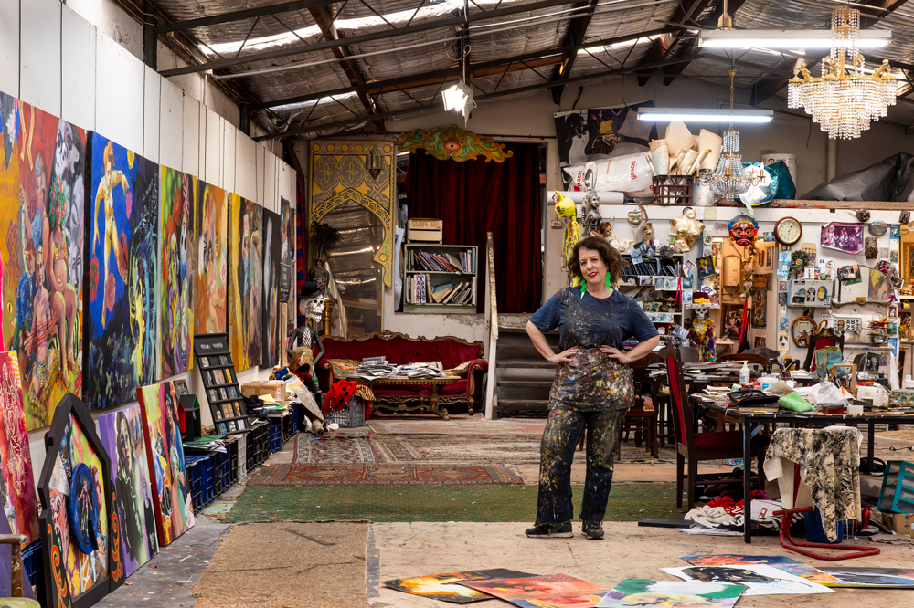 In the studio with… Wendy Sharpe