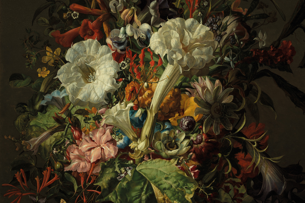 Rachel Ruysch says it with flowers