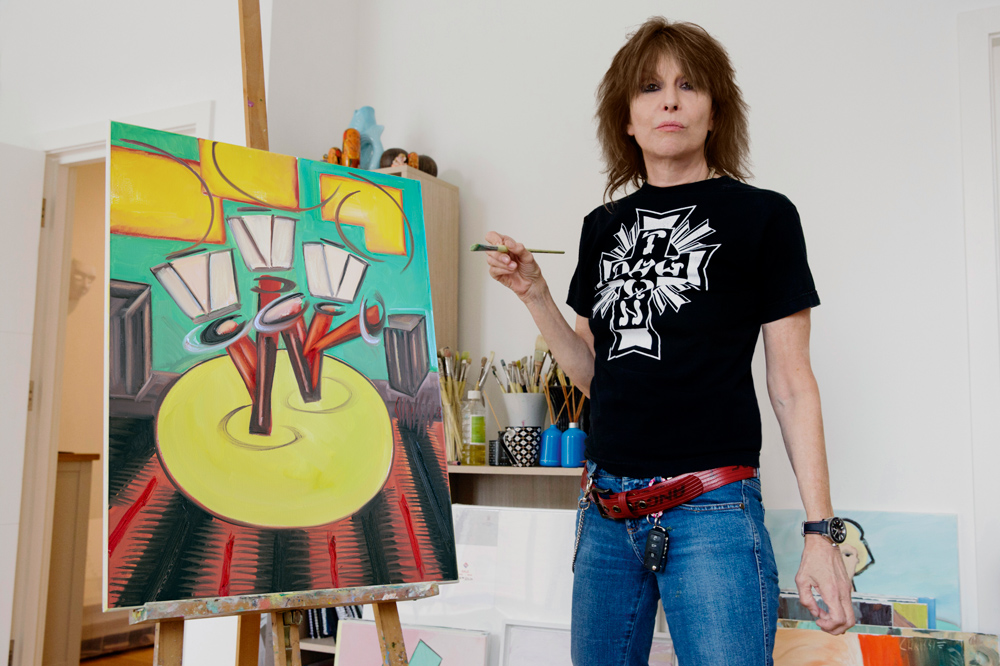 In the studio with… Chrissie Hynde