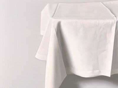 painting of tablecloth by Alison Watt