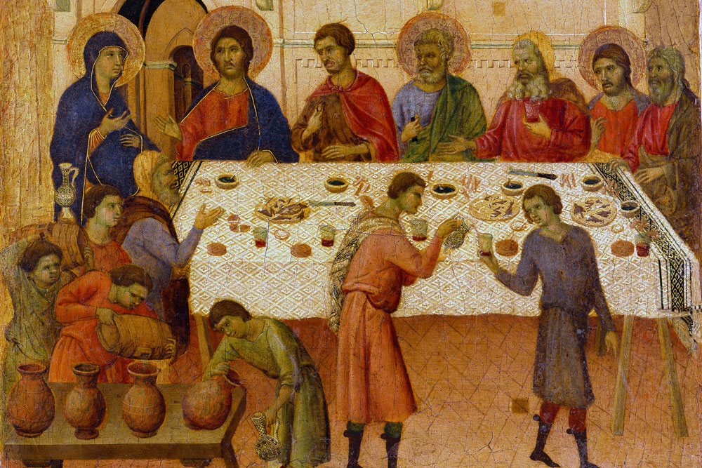 Wining and dining with Duccio