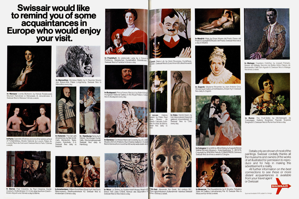 The fine art of magazine advertising