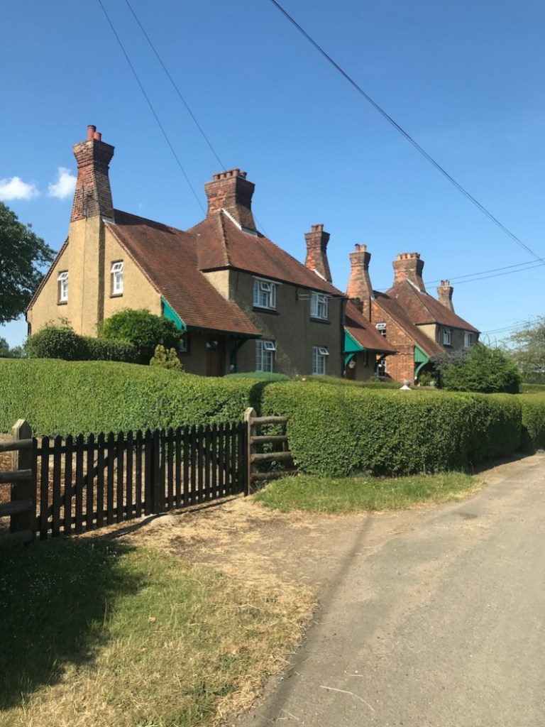 Cottages in Norton Mandeville in Essex