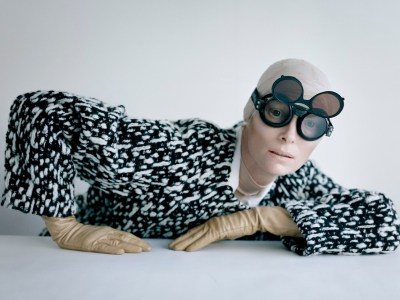 Tilda Swinton turns herself into art