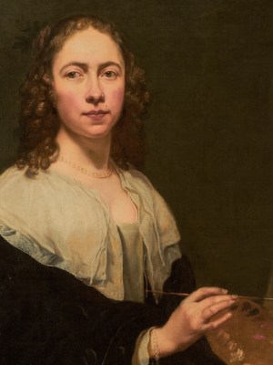 Michaelina Wautier: portrait of a lady on fire