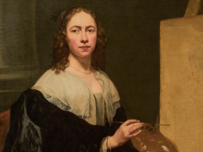 Michaelina Wautier: portrait of a lady on fire