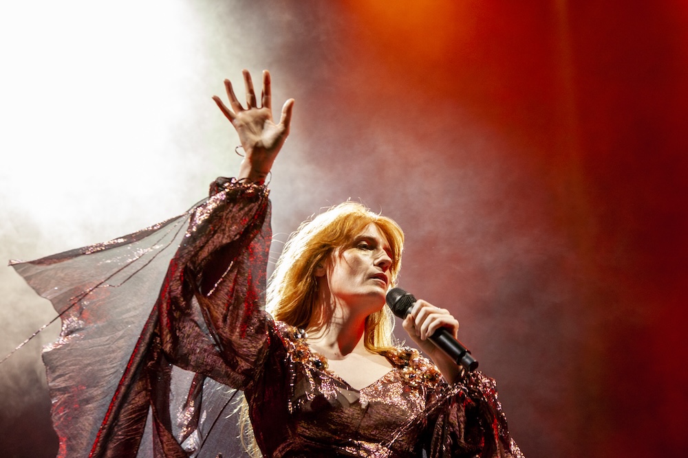 Florence Welch of Florence and the Machine performing in Spain in 2023