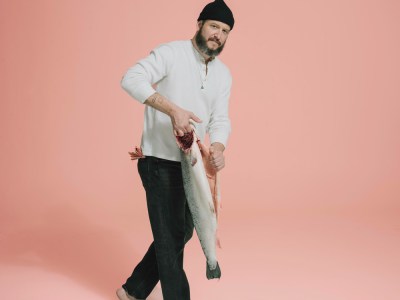 Bon Iver is in the pink, thanks to a touch of salmon