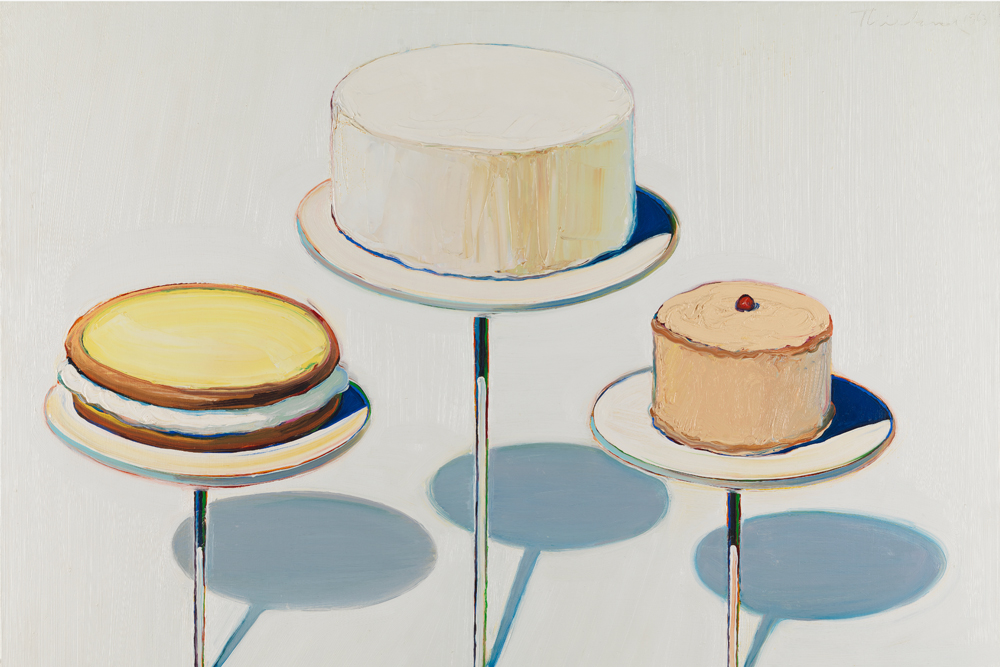 Wayne Thiebaud’s eye candy