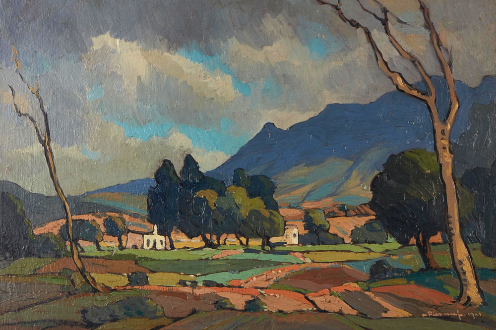 The vineyard where paintings by ‘the Cézanne of South Africa’ have pride of place