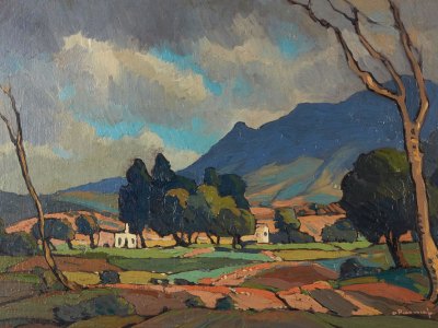 The vineyard where paintings by ‘the Cézanne of South Africa’ have pride of place