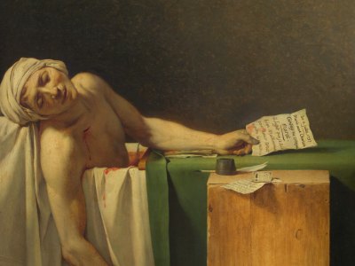 How Jacques-Louis David immortalised the death of Marat