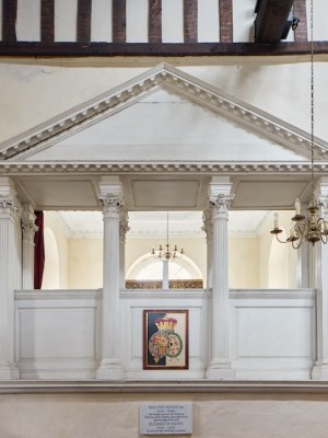 How Vanbrugh built a classical folly in a Tudor church