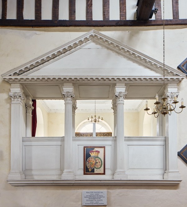 How Vanbrugh built a classical folly in a Tudor church