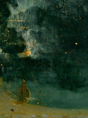 How Whistler showed his metal