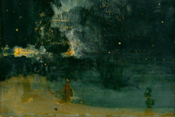 How Whistler showed his metal