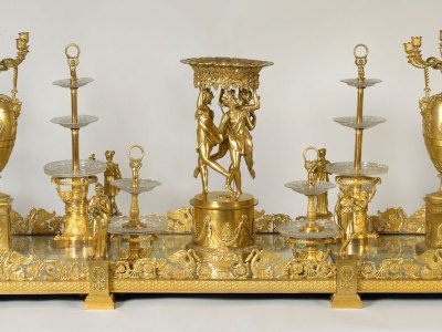 The evolution of the surtout de table